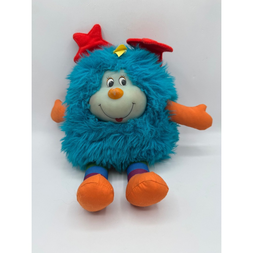 Rainbow‎ Brite Spritzie Plush Toy 12" Blue Sprite Vintage 1983 Hallmark